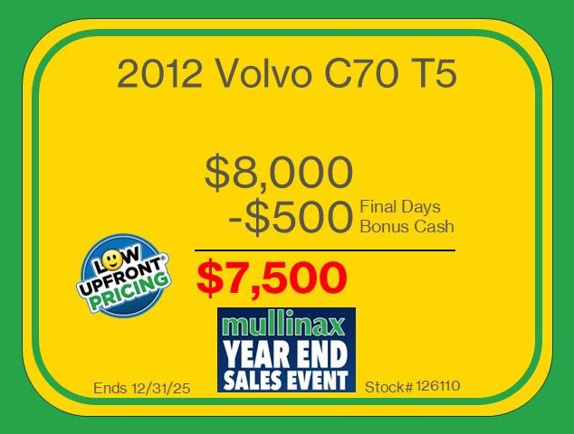 Used 2012 Volvo C70 T5 image 3