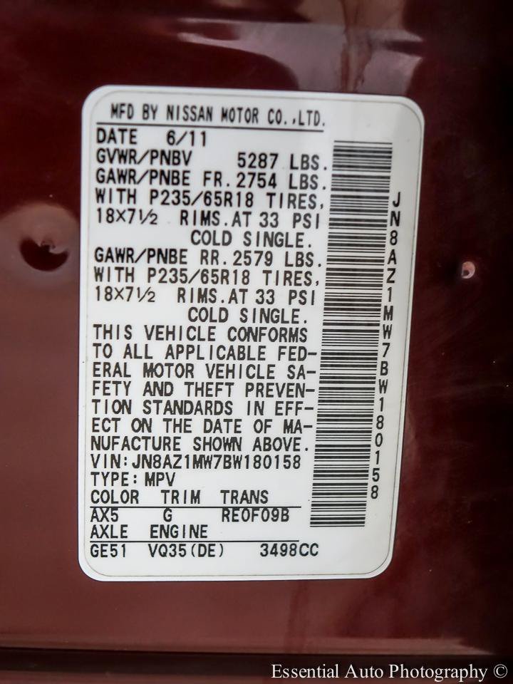 Used 2011 Nissan Murano SV AWD/4WD image 38