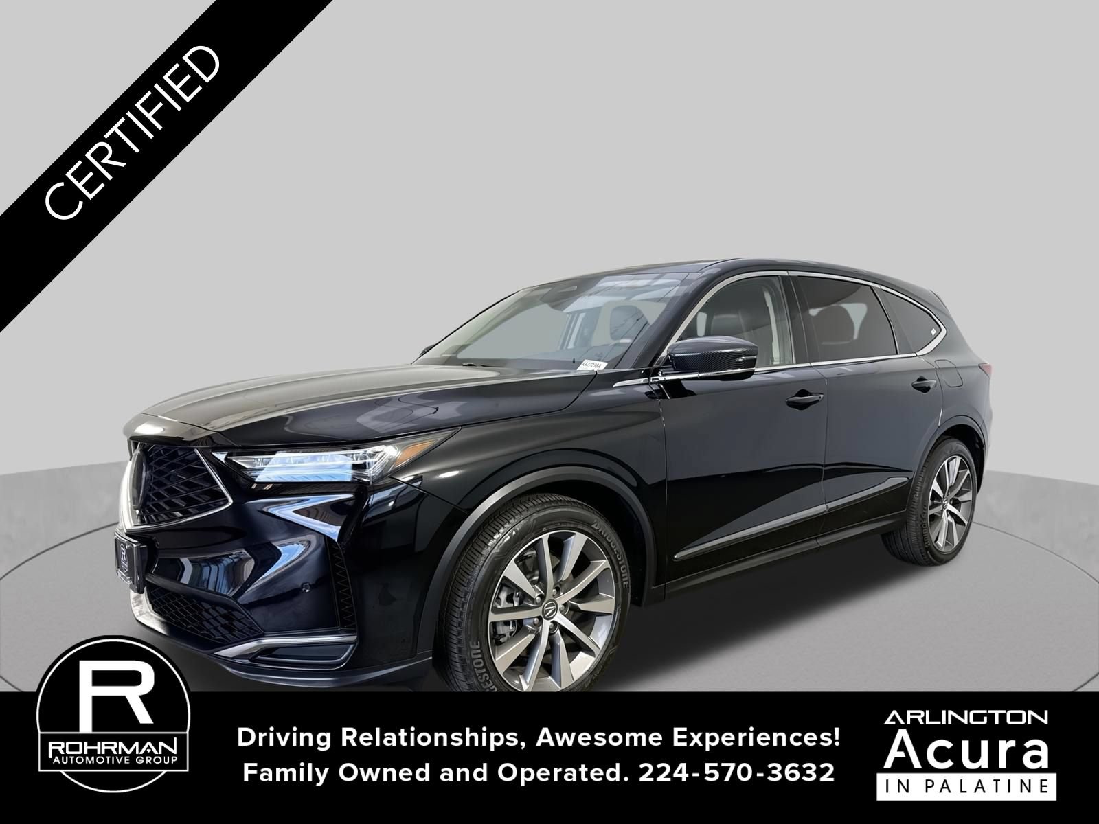 Certified 2025 Acura MDX w/ Technology Package FWD image 1