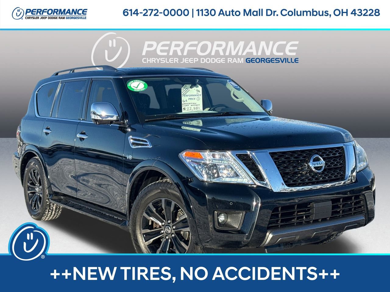Used 2019 Nissan Armada Platinum w/ Captain's Chairs Package