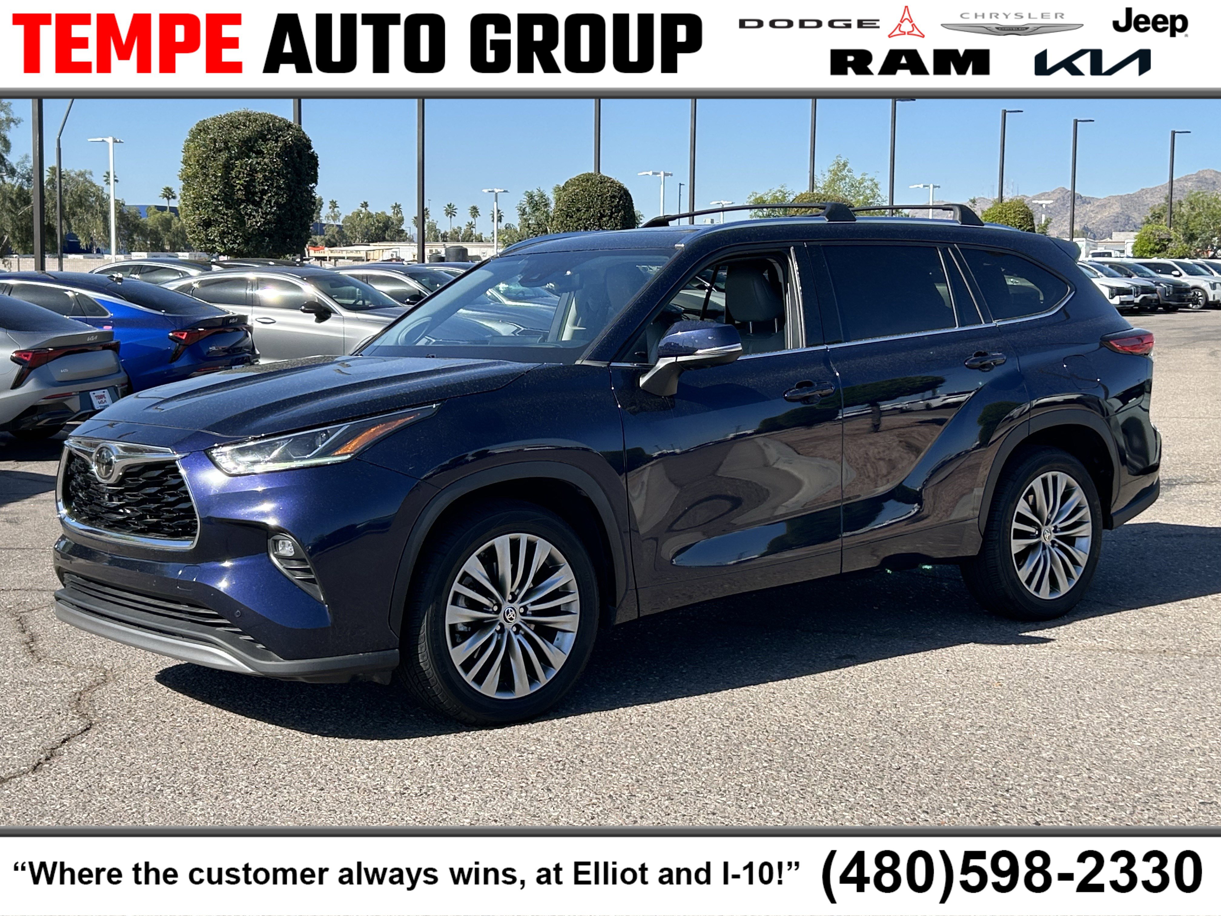 Used 2021 Toyota Highlander Platinum image 1
