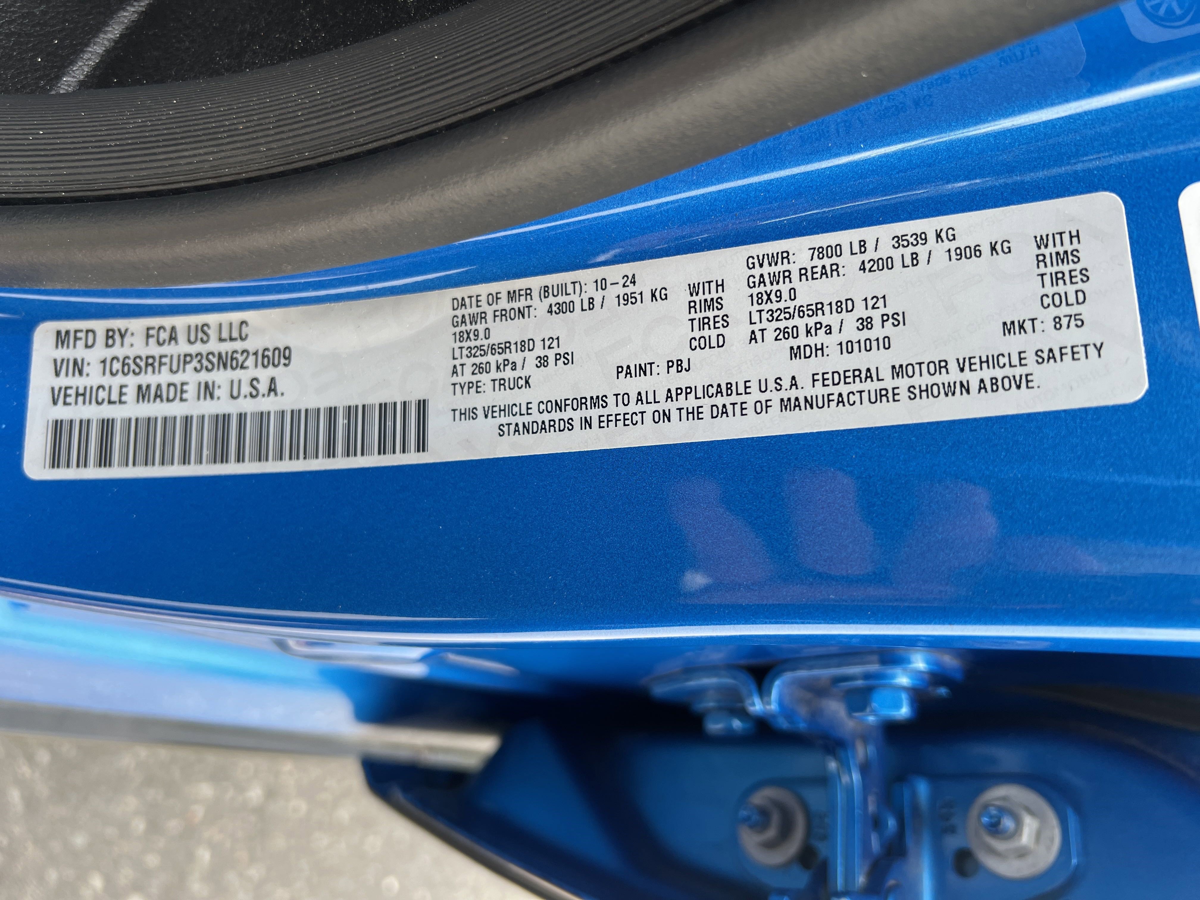 Used 2025 RAM 1500 RHO w/ RHO Level 1 Equipment Group image 35