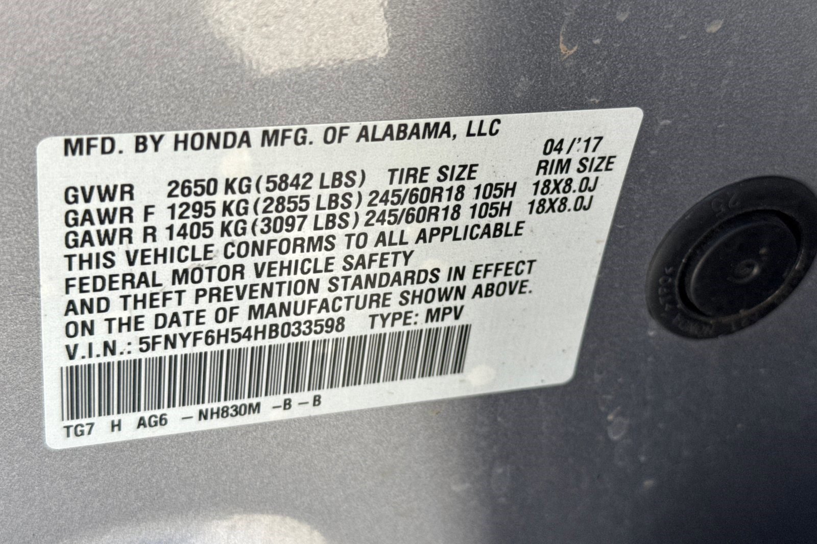 Used 2017 Honda Pilot EX-L image 23
