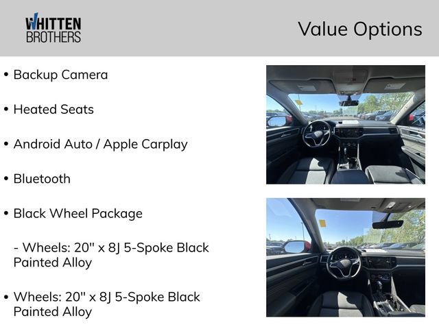 Used 2023 Volkswagen Atlas SE w/ Black Wheel Package FWD image 4