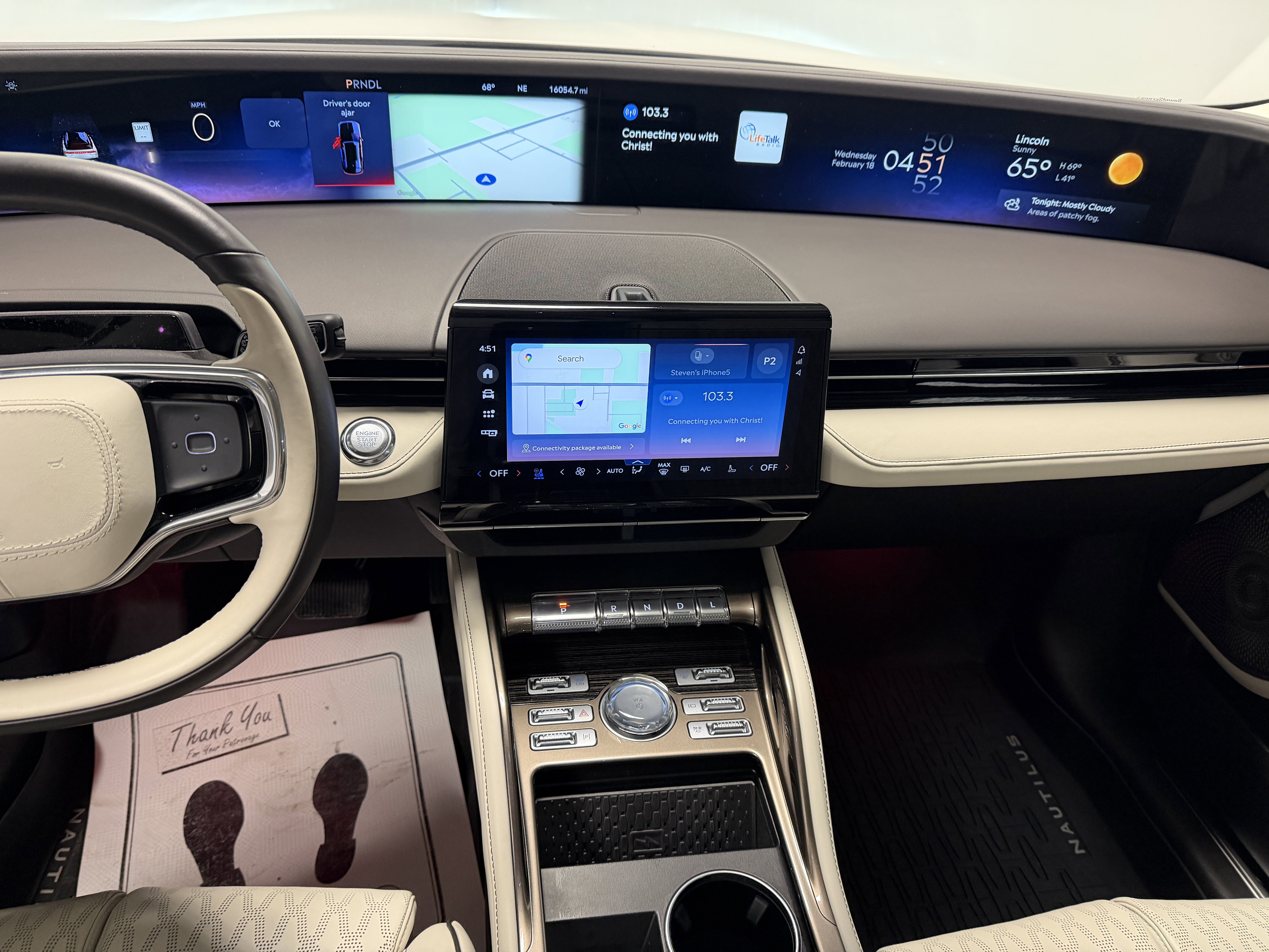 Used 2024 Lincoln Nautilus Black Label w/ Jet Appearance Package (87T) image 4