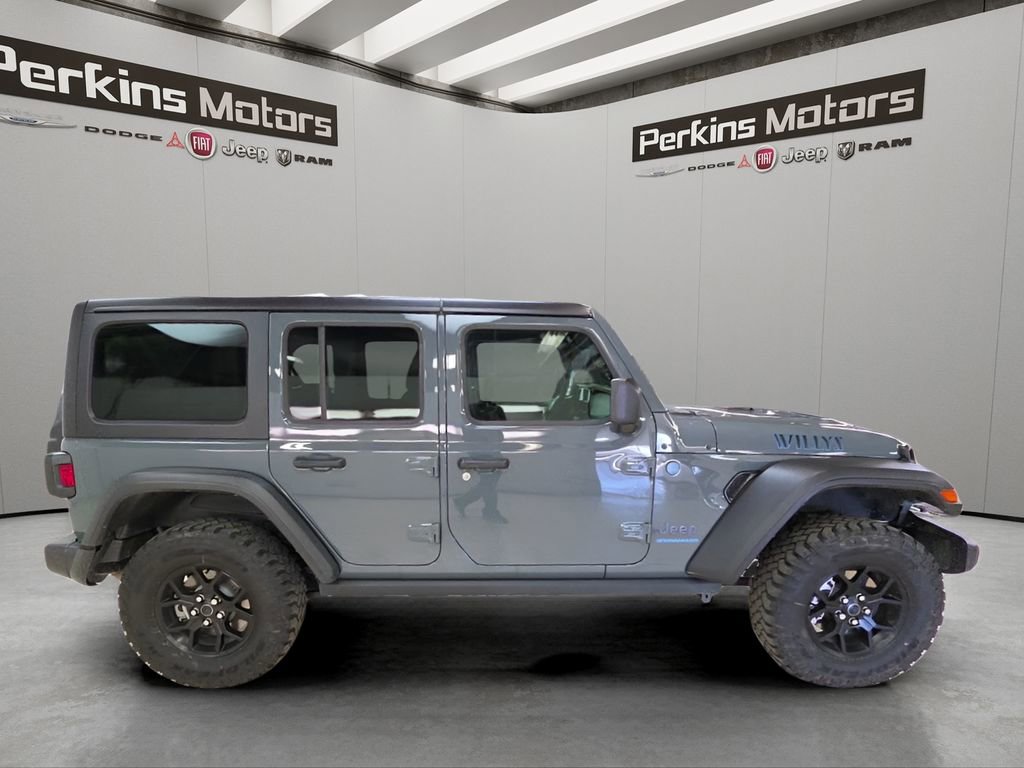 Certified 2025 Jeep Wrangler Unlimited Sport S 4xe image 7