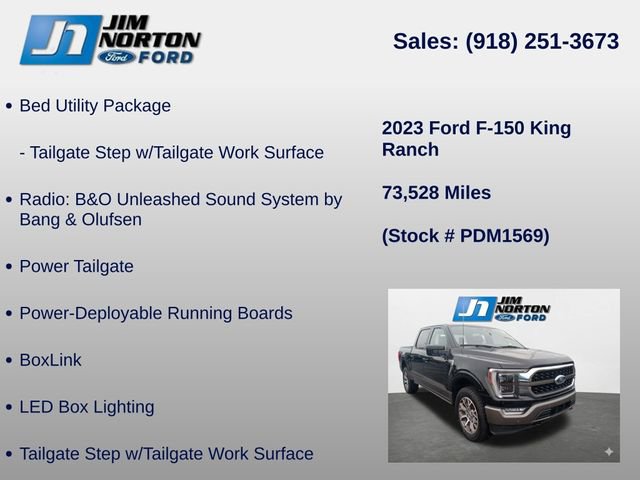 Used 2023 Ford F150 King Ranch w/ Equipment Group 601A High AWD/4WD image 15