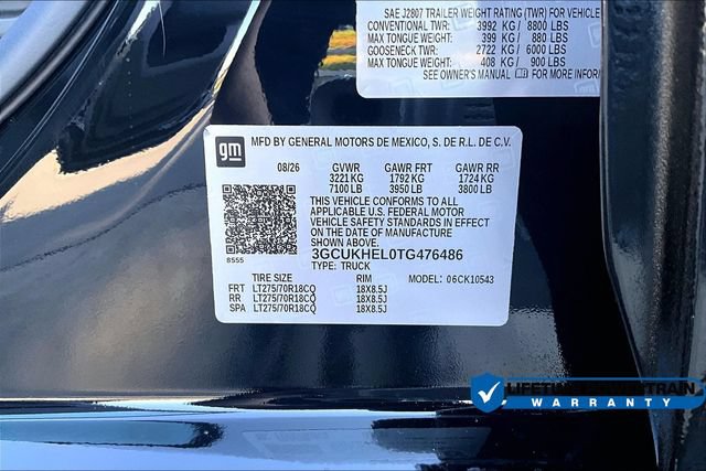 New 2026 Chevrolet Silverado 1500 ZR2 w/ Dark Appearance Package AWD/4WD image 14