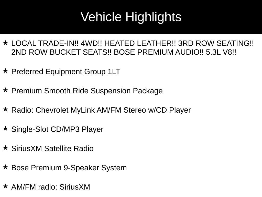 Used 2015 Chevrolet Tahoe LT image 14
