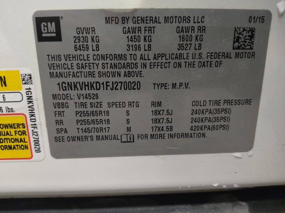 Used 2015 Chevrolet Traverse LT image 33