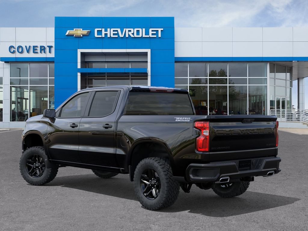 New 2026 Chevrolet Silverado 1500 Custom Trail Boss w/ Midnight Edition AWD/4WD image 3