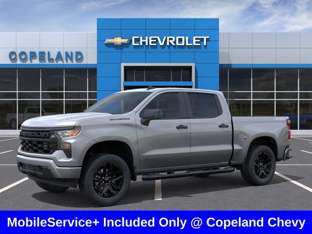 New 2026 Chevrolet Silverado 1500 Custom w/ Turbomax Blackout Package AWD/4WD video 2