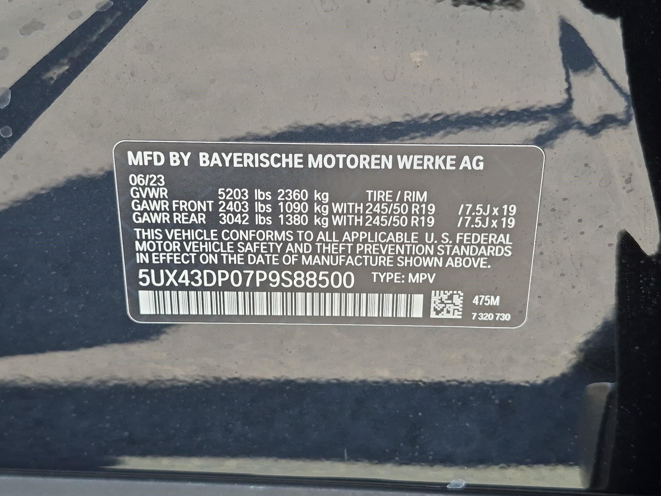 Certified 2023 BMW X3 sDrive30i w/ Convenience Package RWD image 35