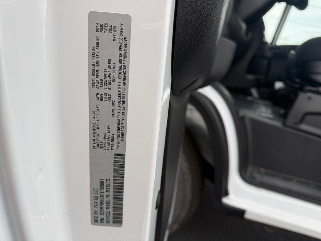Used 2026 RAM ProMaster 3500 w/ Premium Convenience Group FWD image 24