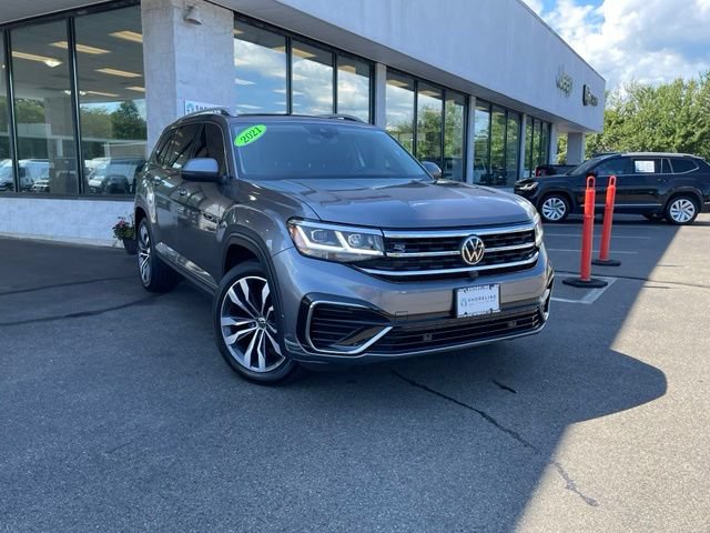 Used 2021 Volkswagen Atlas SEL Premium AWD/4WD image 3