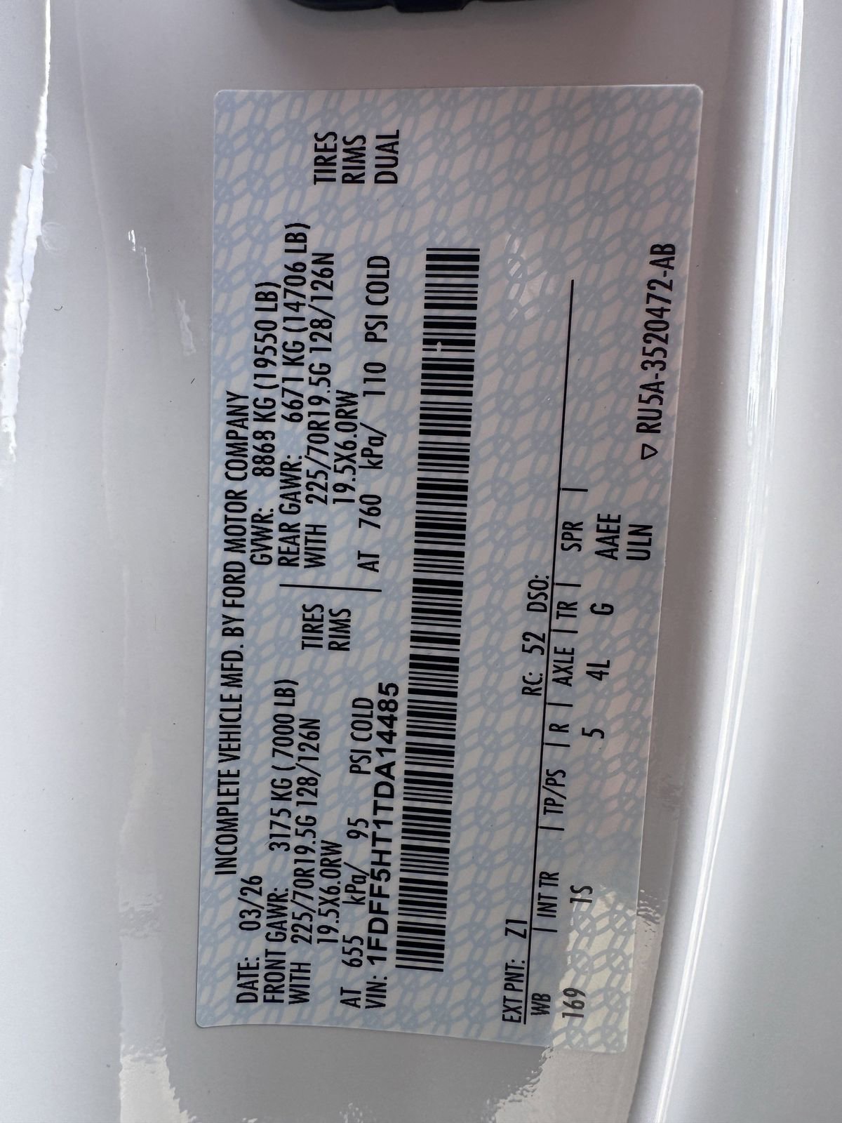 New 2026 Ford F550 4x4 Regular Cab Super Duty image 23