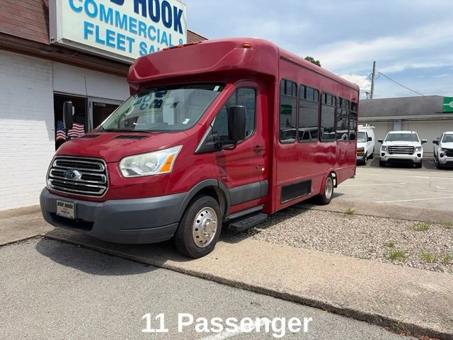 Used 2016 Ford Transit 350 156 DRW w/ Shuttle Bus Prep Package RWD image 1