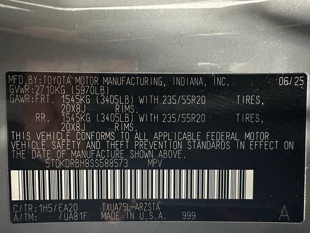 Used 2025 Toyota Highlander XSE image 10