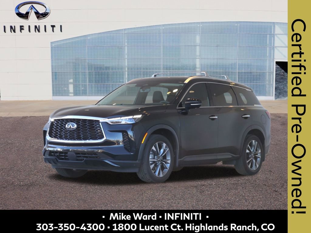 Certified 2023 INFINITI QX60 Luxe w/ Performance Audio Package AWD/4WD image 1