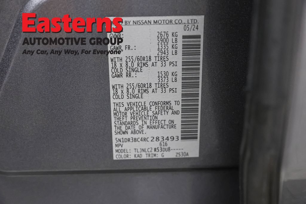 Used 2024 Nissan Pathfinder SV AWD/4WD image 34
