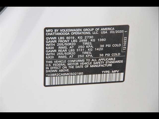 Used 2021 Volkswagen Atlas SEL AWD/4WD image 23