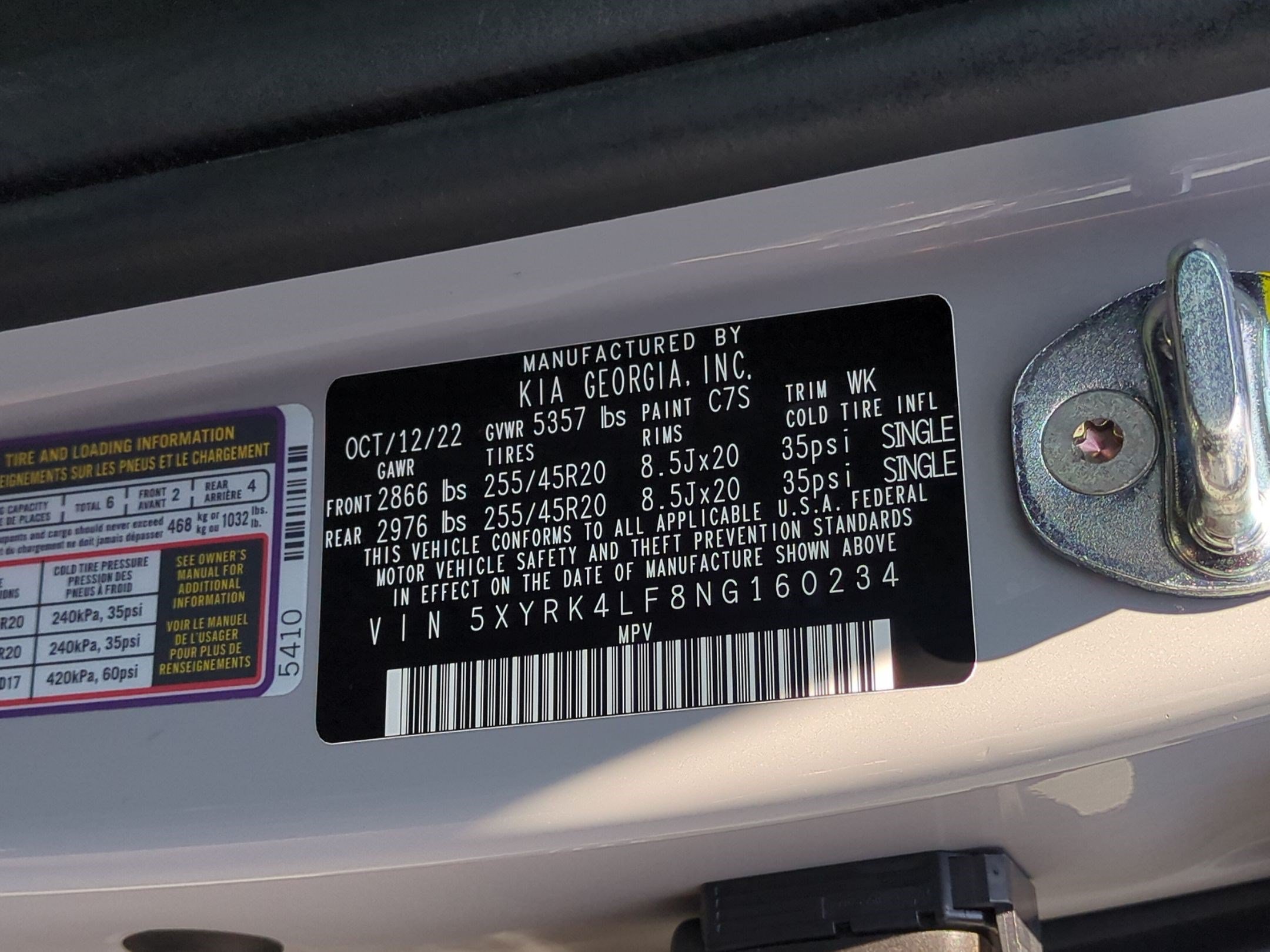 Used 2022 Kia Sorento SX FWD image 34
