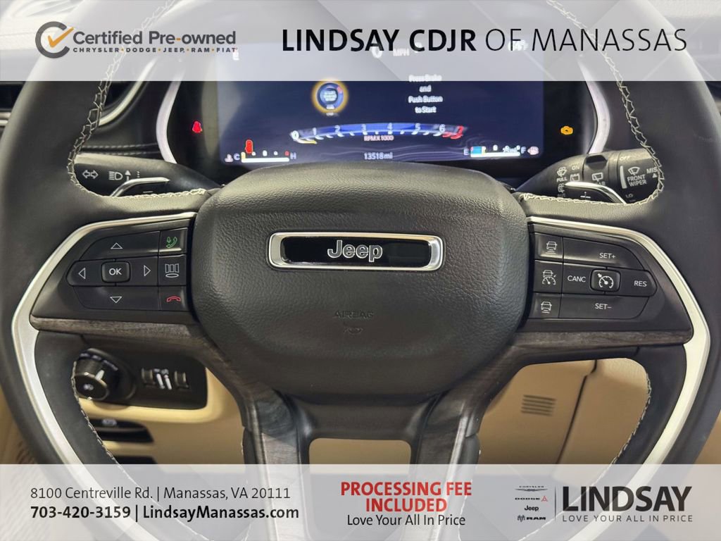 Certified 2025 Jeep Grand Cherokee L Limited w/ Luxury Tech Group II AWD/4WD image 26