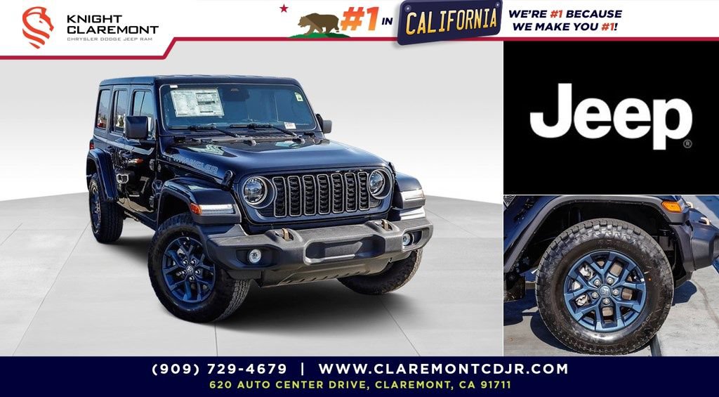 New 2026 Jeep Wrangler Unlimited Sport AWD/4WD 360° Tour
