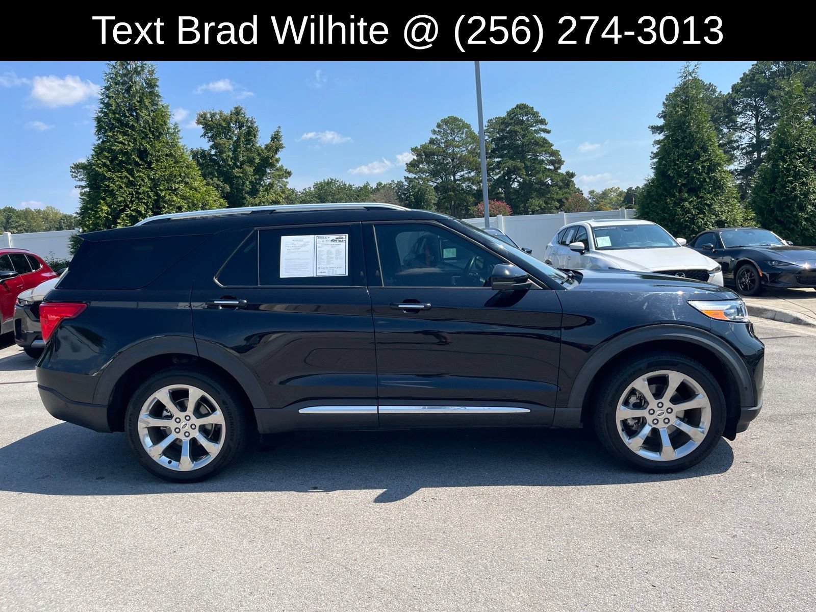 Used 2020 Ford Explorer Platinum w/ Premium Technology Package AWD/4WD image 2