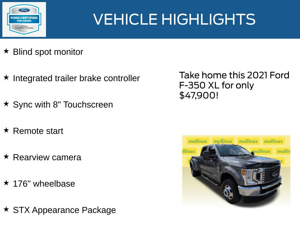 Used 2021 Ford F350 XL w/ STX Appearance Package AWD/4WD image 22