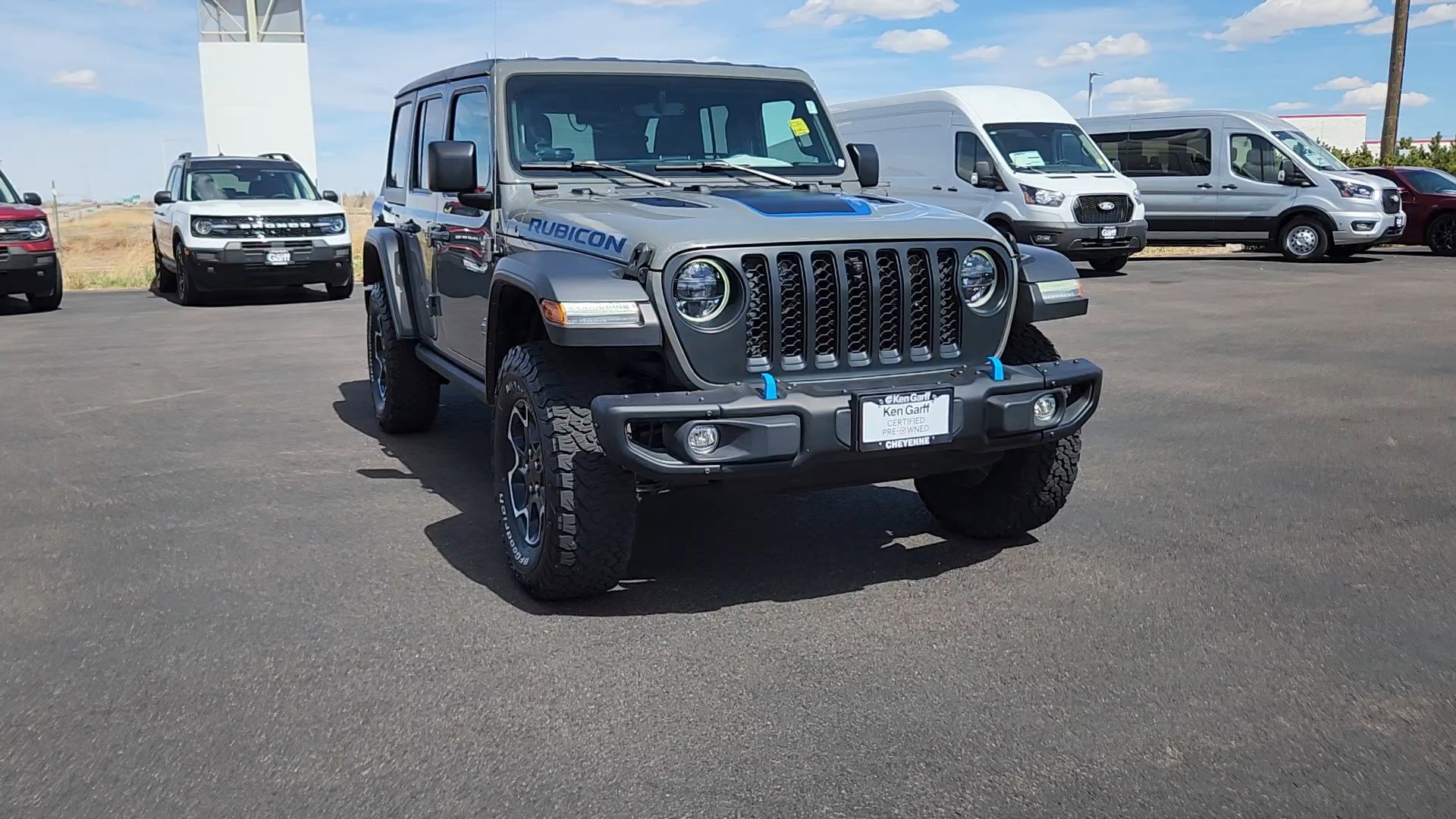 Used 2023 Jeep Wrangler Unlimited Rubicon 4xe w/ Steel Bumper Group image 4
