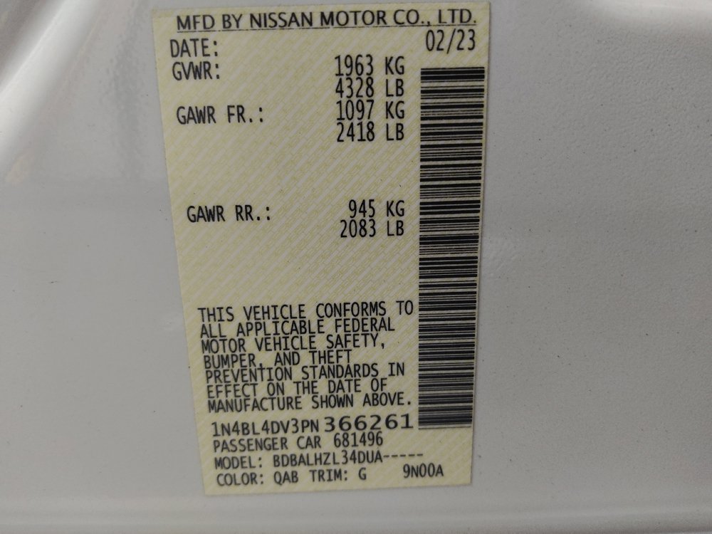 Used 2023 Nissan Altima 2.5 SV image 33