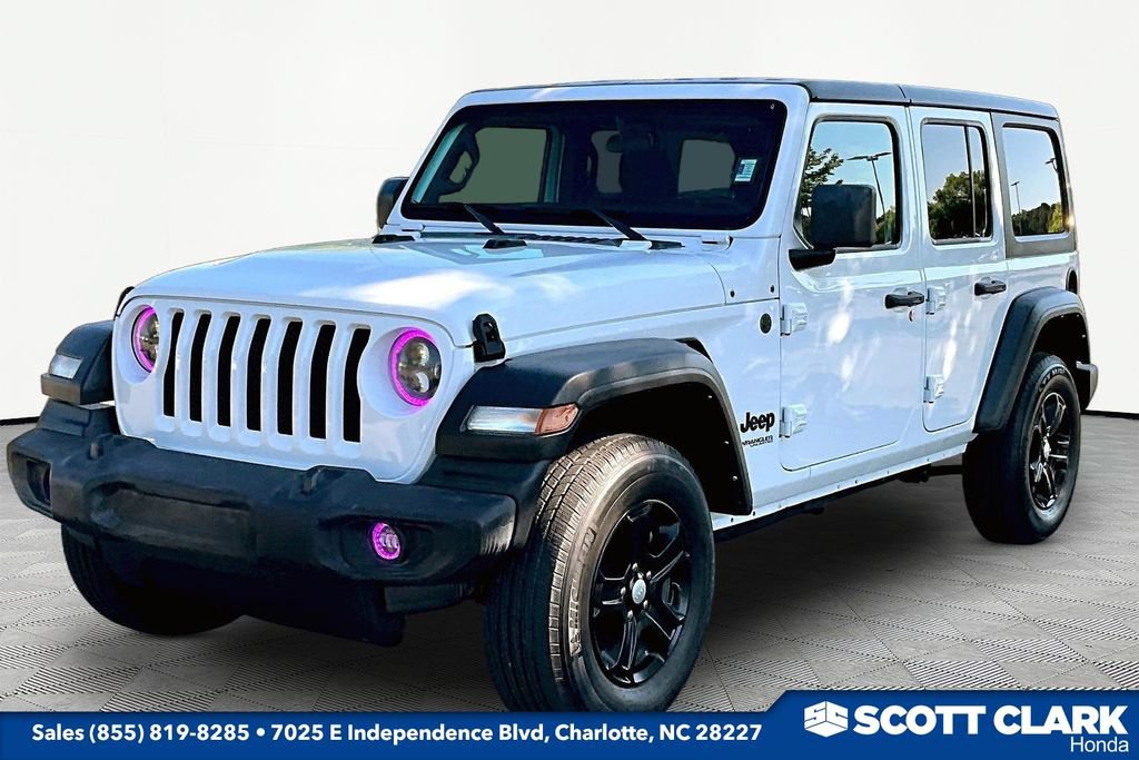 Used 2022 Jeep Wrangler Unlimited Sport AWD/4WD image 3