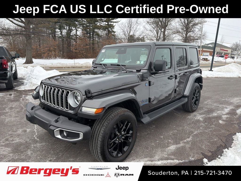 Certified 2025 Jeep Wrangler Unlimited Sahara