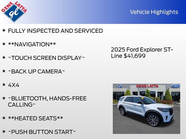 Used 2025 Ford Explorer ST-Line image 29