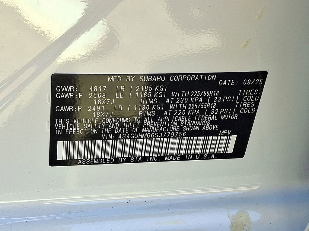 New 2025 Subaru Crosstrek 2.5i Limited w/ Crosstrek Mirror Package image 18