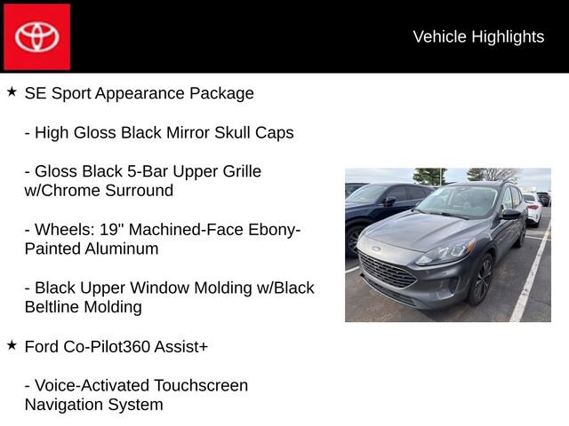 Used 2021 Ford Escape SE w/ SE Sport Appearance Package image 10