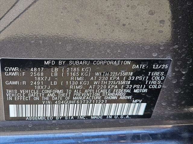 New 2026 Subaru Crosstrek 2.5i Sport image 17