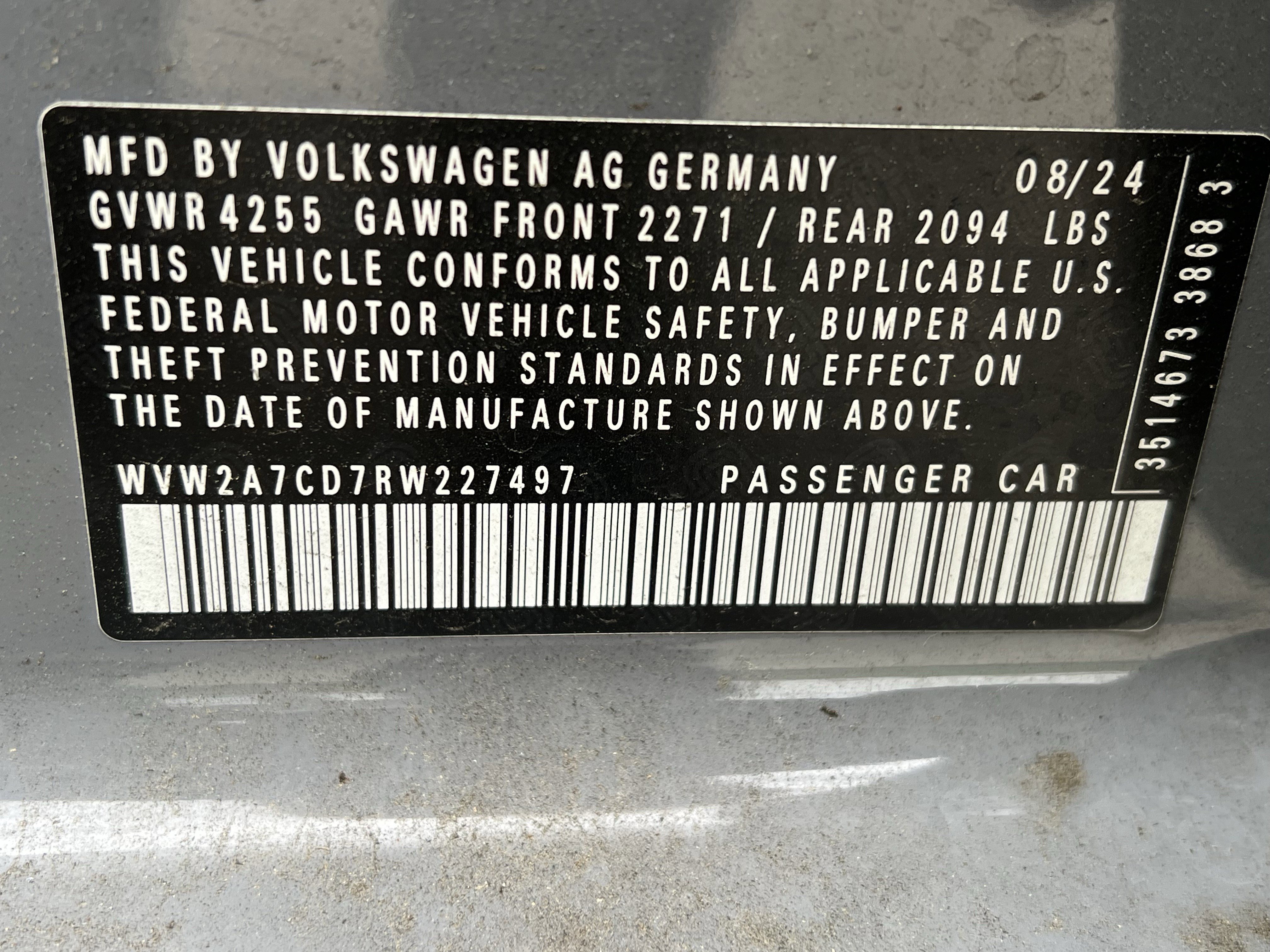 Used 2024 Volkswagen GTI SE FWD image 37
