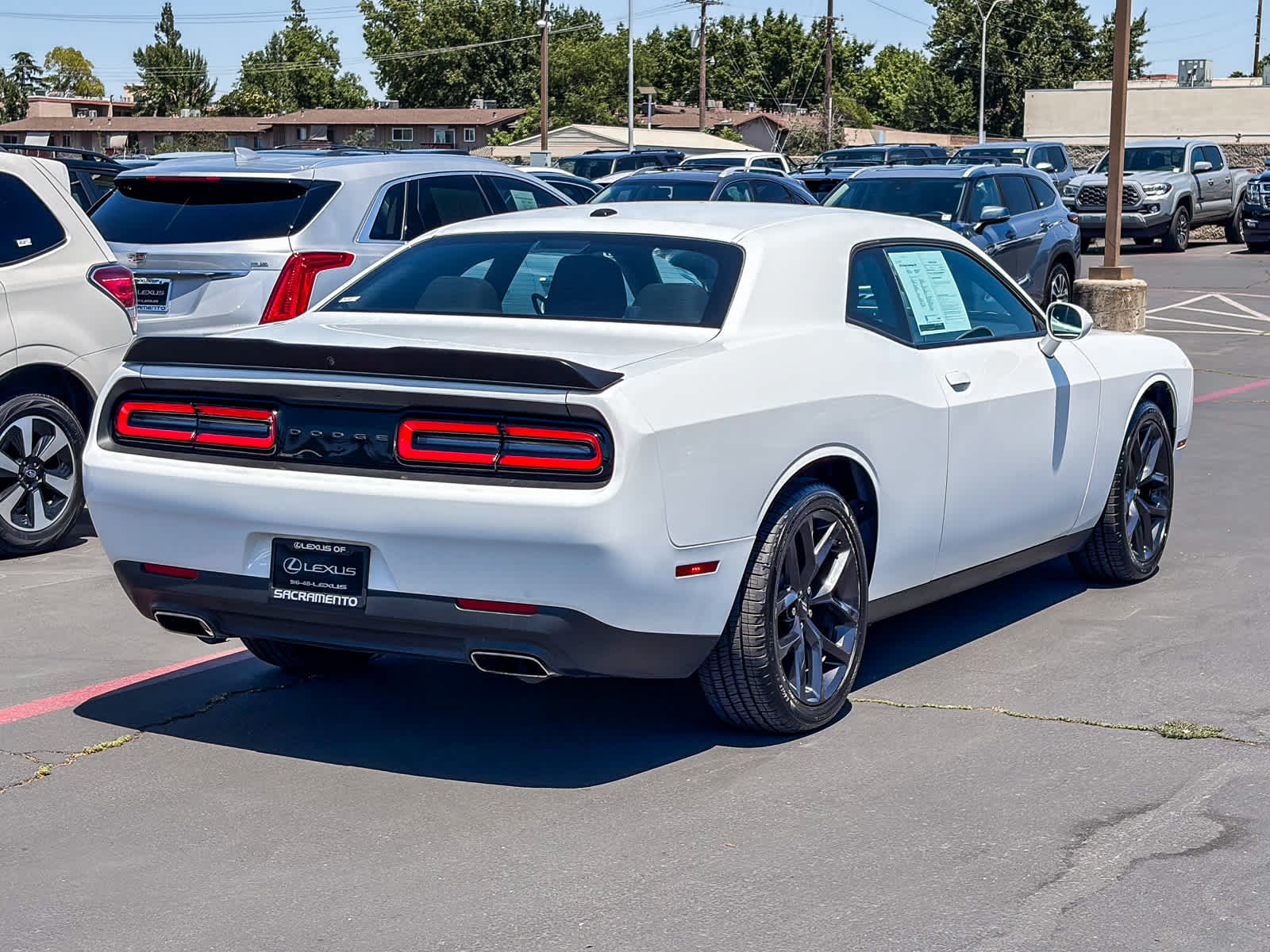 Used 2023 Dodge Challenger SXT w/ Blacktop Package RWD image 4