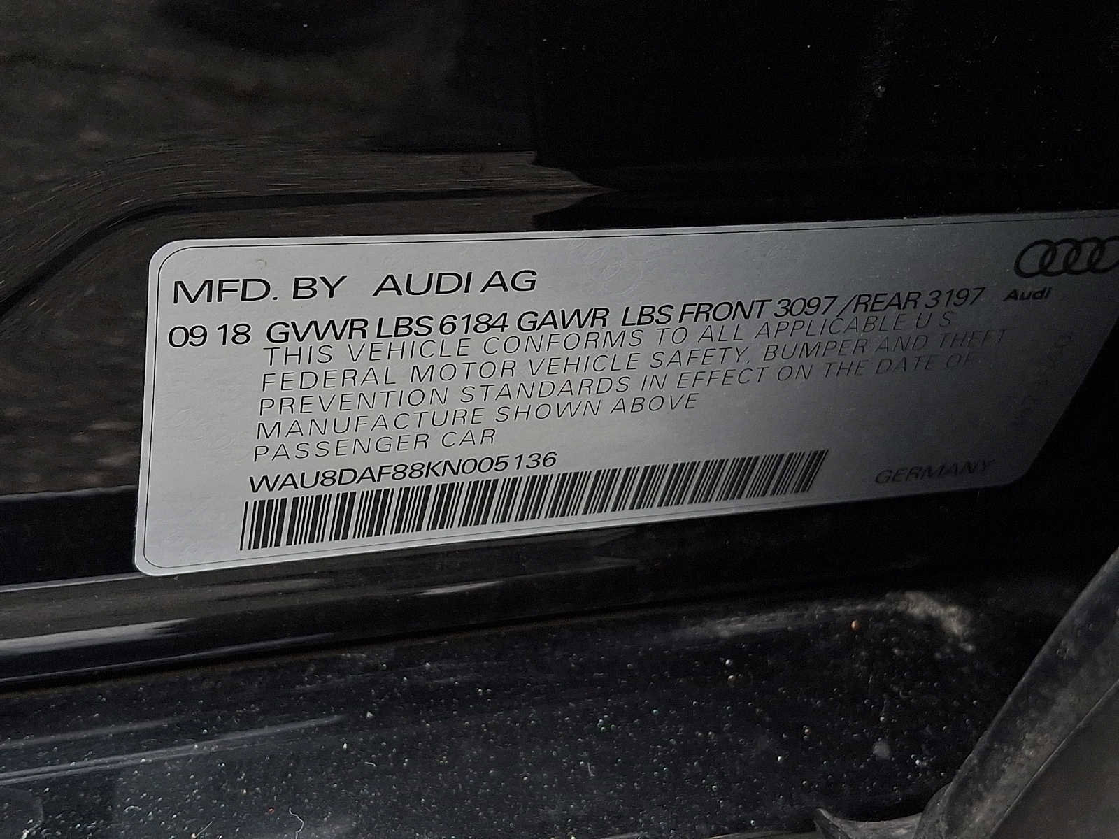 Used 2019 Audi A8 L 3.0T w/ Executive Package AWD/4WD image 26