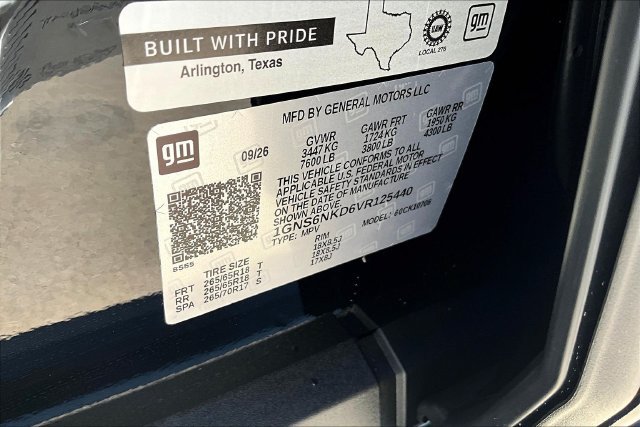 New 2027 Chevrolet Tahoe LT w/ Advanced Technology Package AWD/4WD image 8