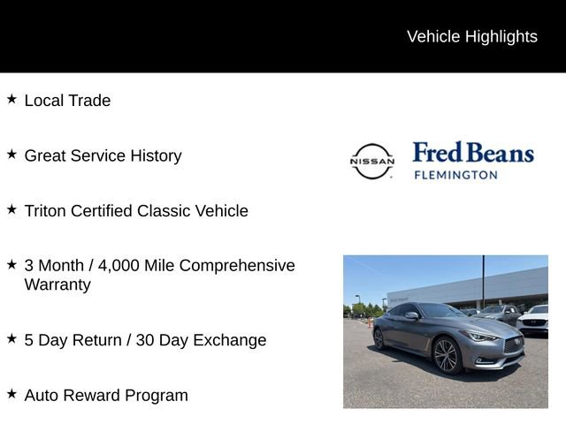 Used 2018 INFINITI Q60 3.0t Luxe w/ Sensory Package 3.0T Luxe AWD/4WD image 5