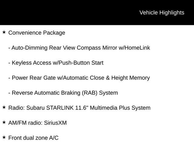 Used 2023 Subaru Ascent Premium w/ Convenience Package image 9