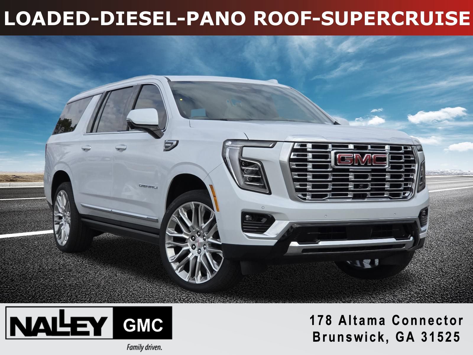 New 2026 GMC Yukon XL Denali w/ Denali Reserve Package