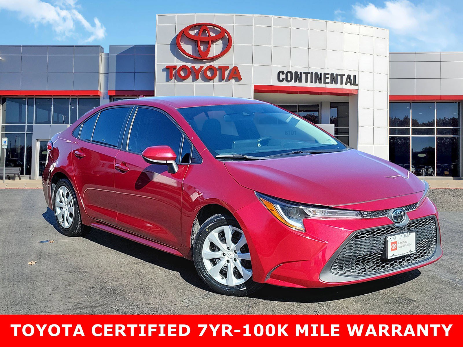 Certified 2022 Toyota Corolla LE