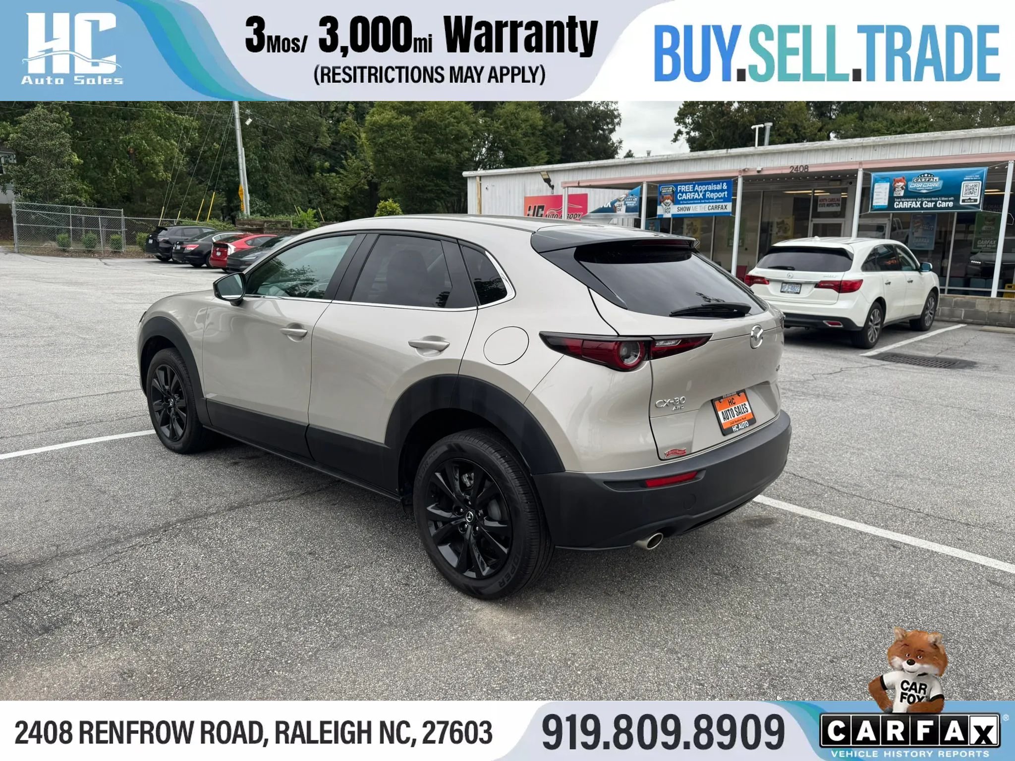 Used 2024 MAZDA CX-30 AWD 2.5 S w/ Select Sport Pkg image 3