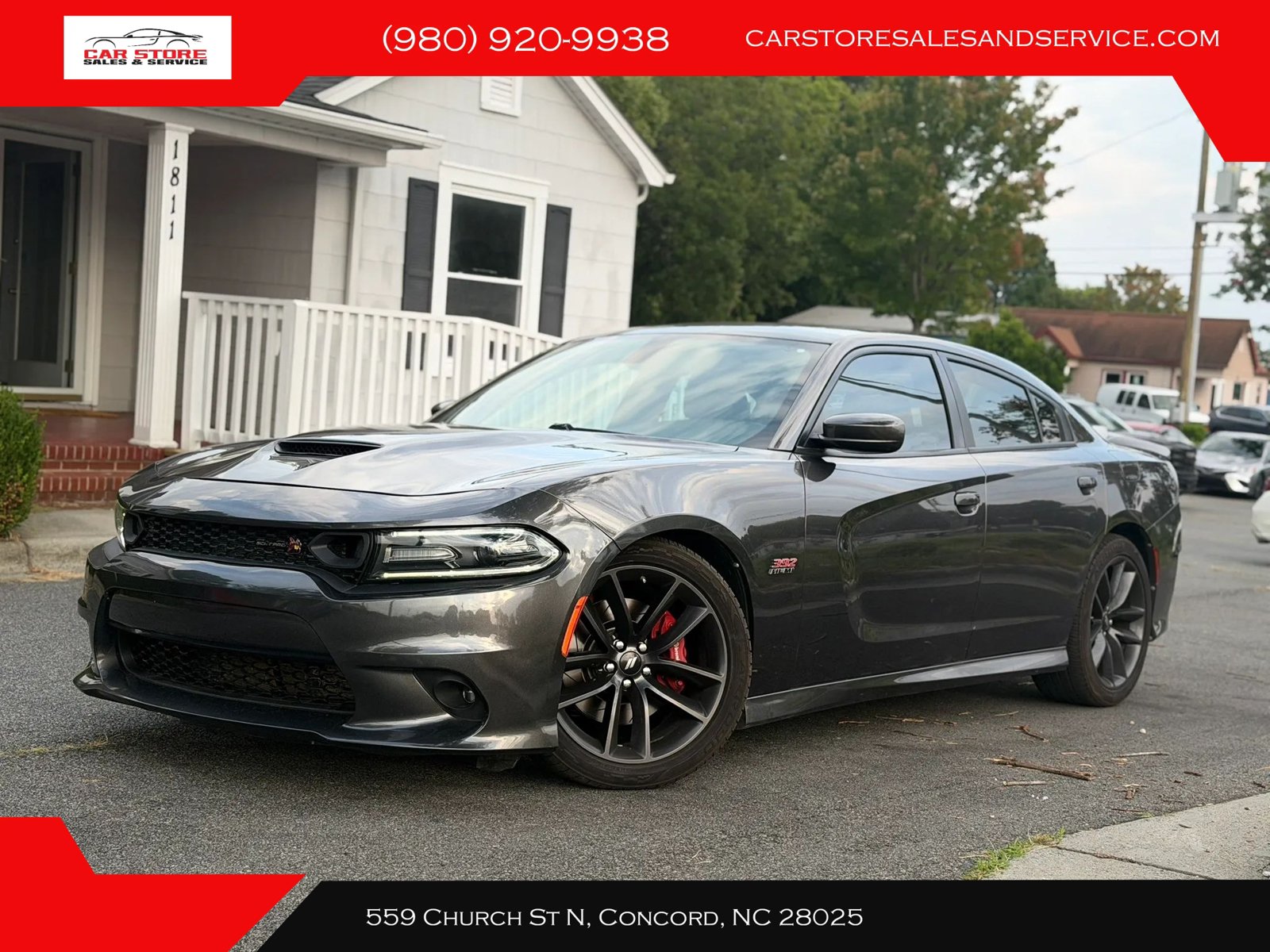 Used 2019 Dodge Charger Scat Pack w/ Plus Group RWD image 1