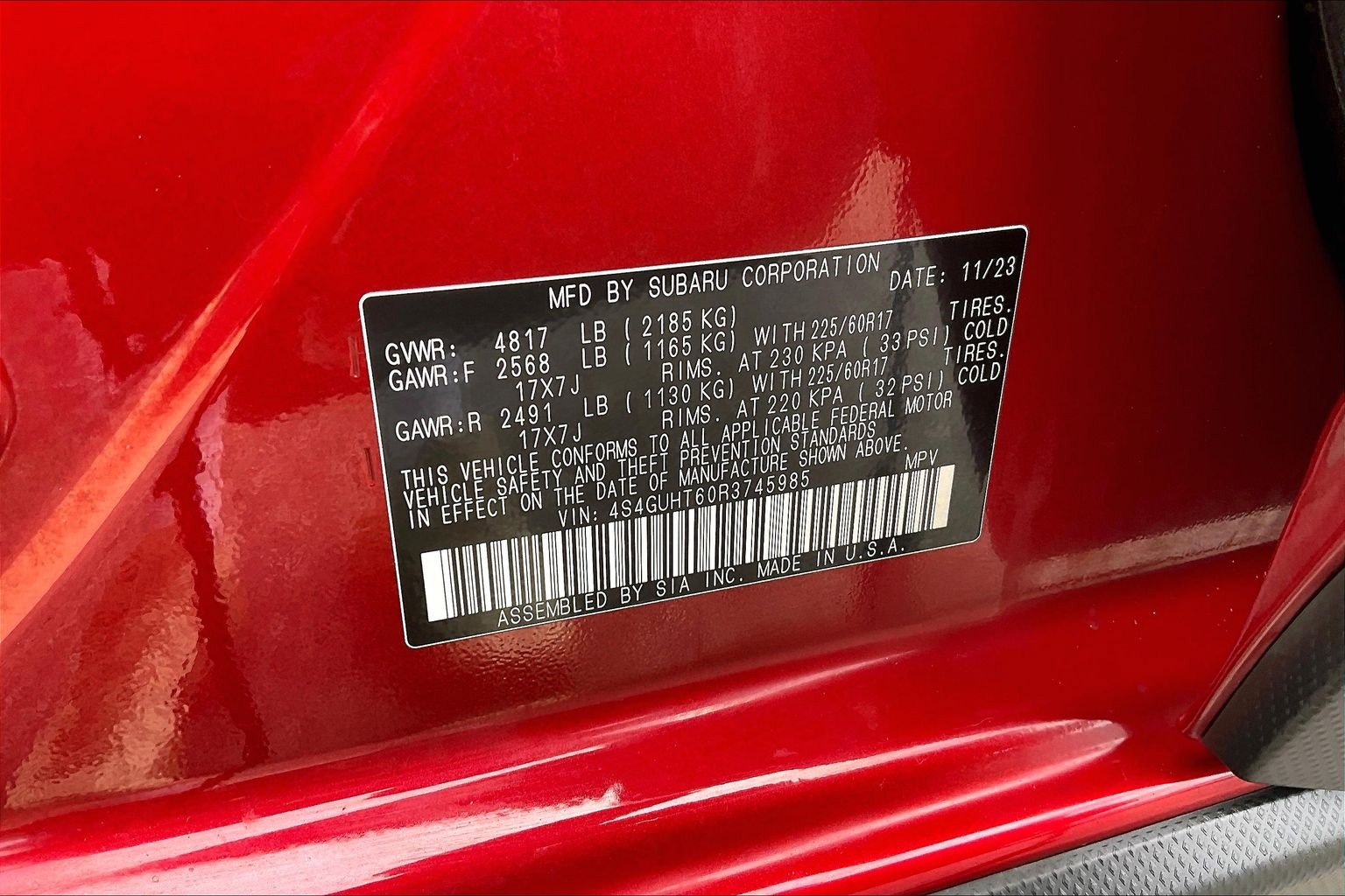 Used 2024 Subaru Crosstrek 2.5i Wilderness w/ Crosstrek Mirror Package AWD/4WD image 36