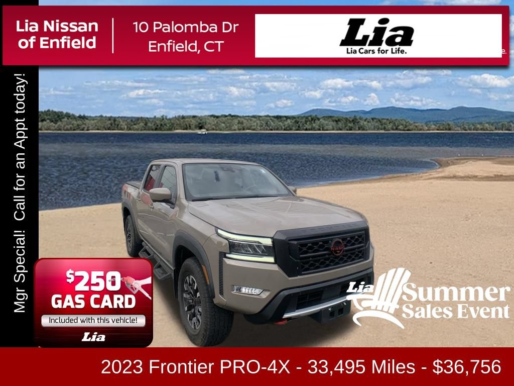 Certified 2023 Nissan Frontier PRO-4X w/ Pro Convenience Package